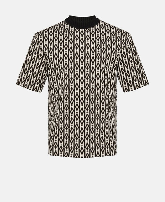 Short-sleeved pullover