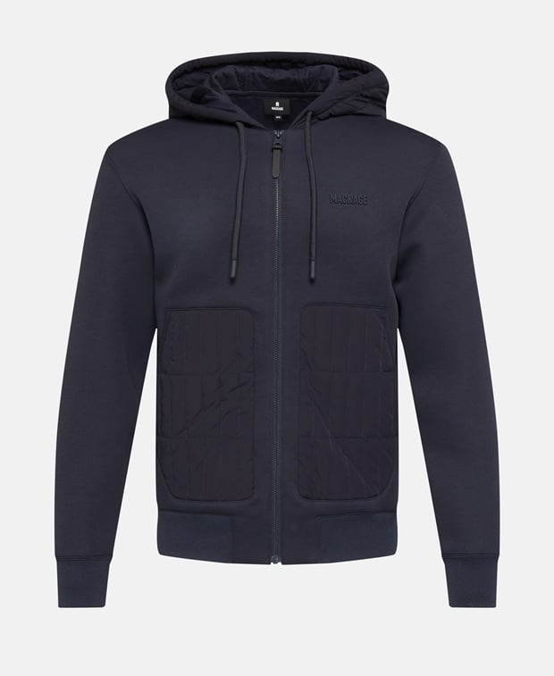 Mackage Hooded sweat jacket Navy