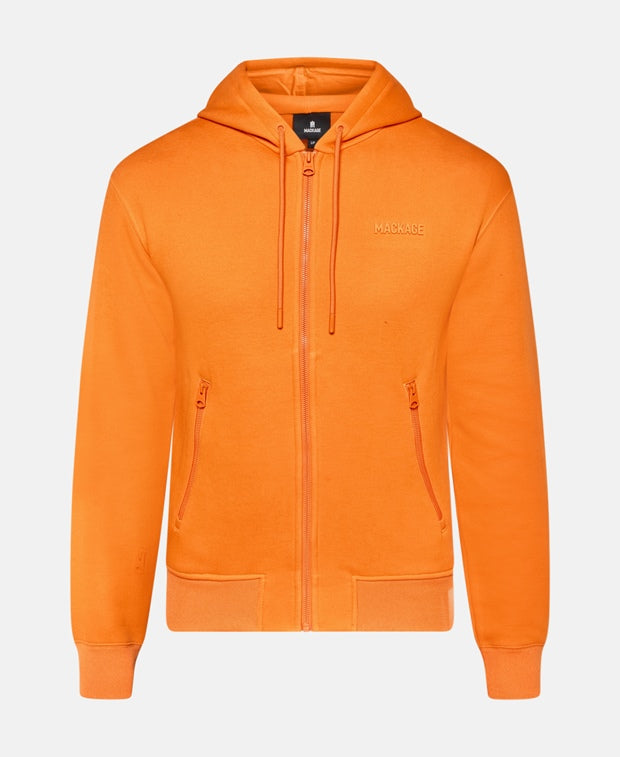 Mackage Hooded sweat jacket Orange