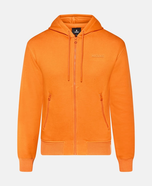Mackage Hooded sweat jacket Orange