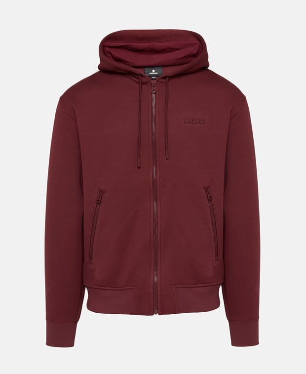 Mackage Hooded sweat jacket Bordeaux