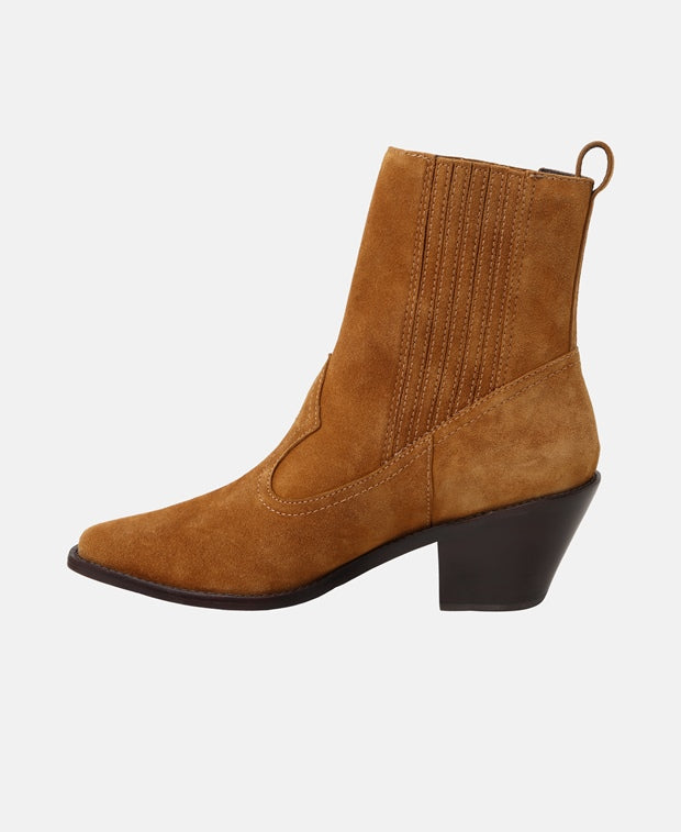Tory Burch Western Ankle-boots Camel
