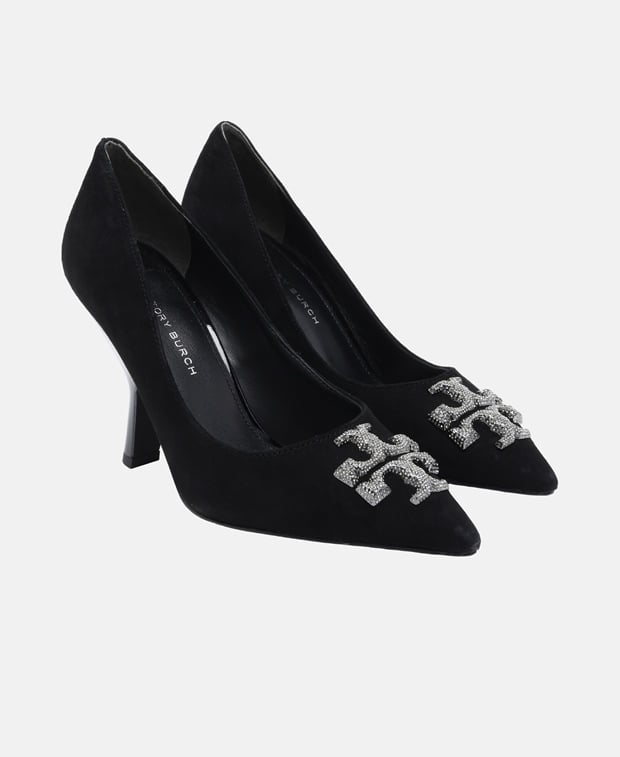 Tory Burch Eleanor Pave Pumps Black