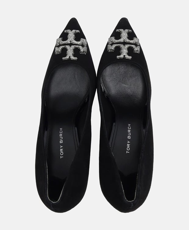 Tory Burch Eleanor Pave Pumps Black