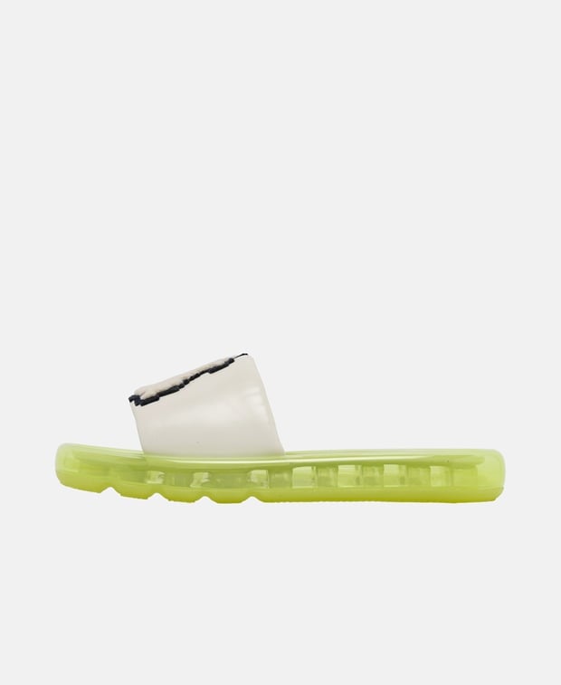 Tory Burch Rabbit Bubble Jelly Pool shoes Apple Green