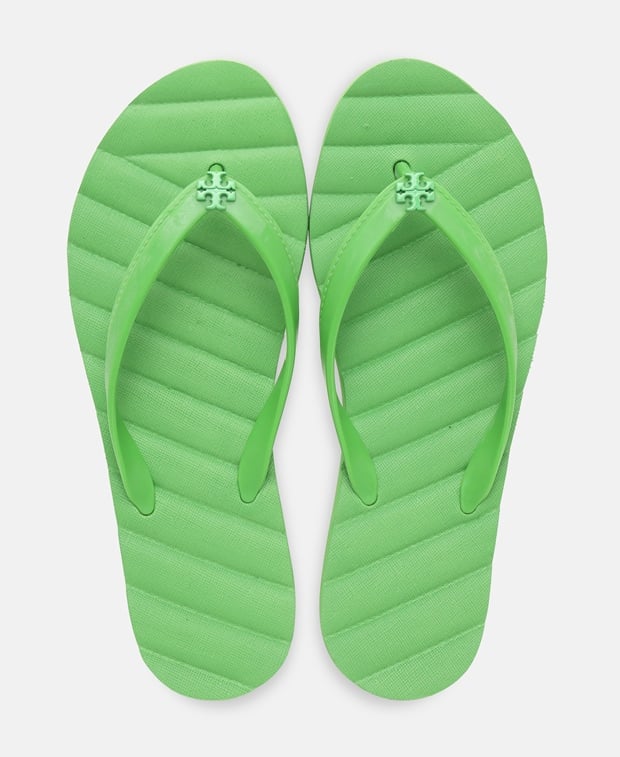 Tory Burch Kira Flip flops Apple Green