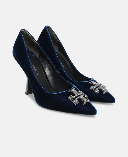 Tory Burch Eleanor Pave Pumps Blue