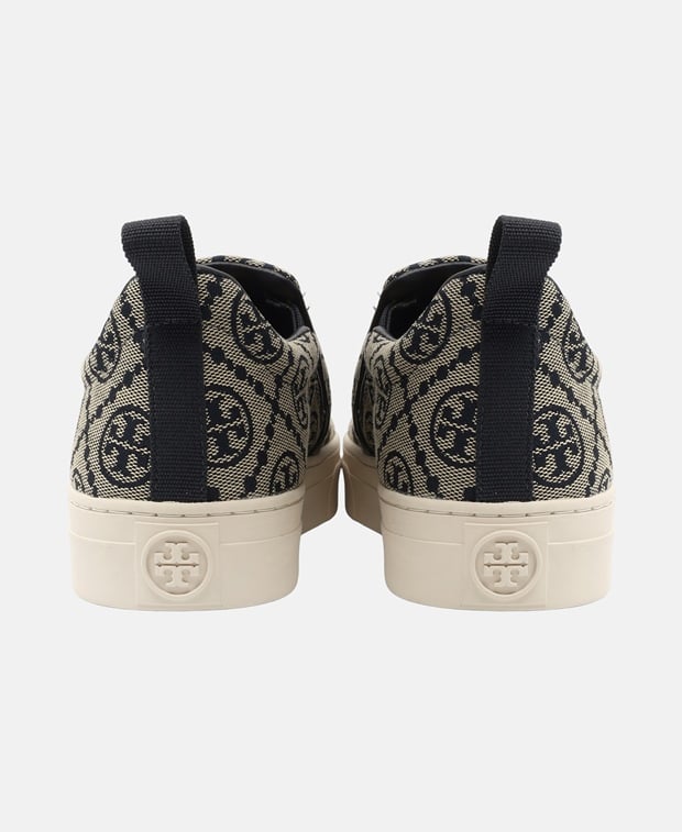 Tory Burch Monogram Slip-on sneakers Dark Blue