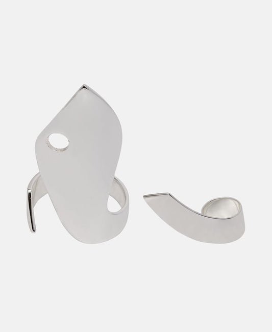 Tory Burch Rings, set of 2 Silver