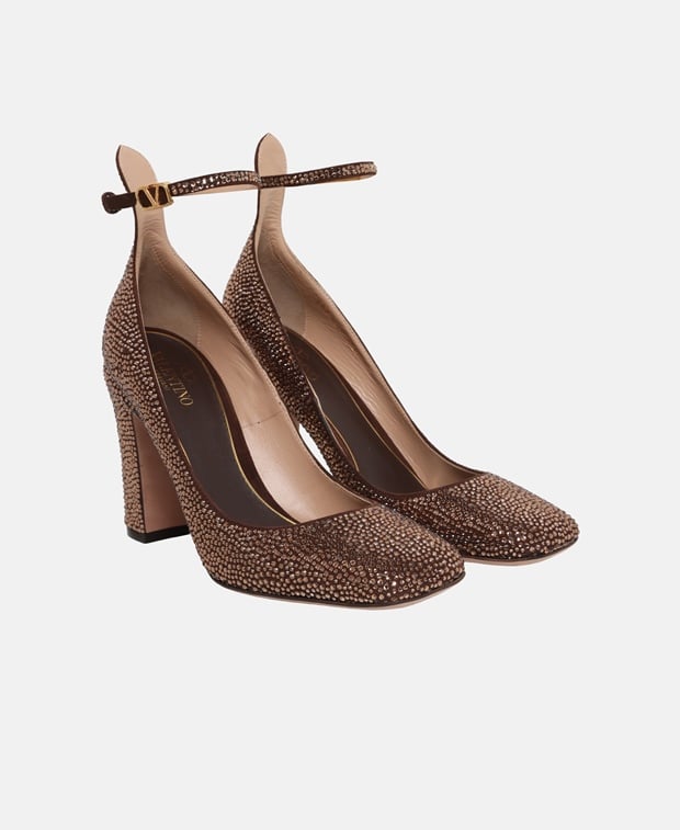 Valentino Garavani Ankle strap pump Dark Grey