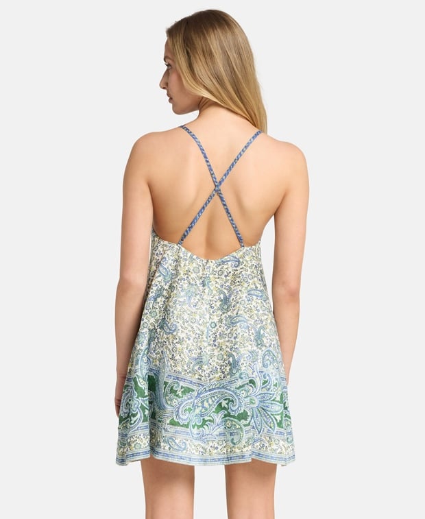Zimmermann Linen dress Green