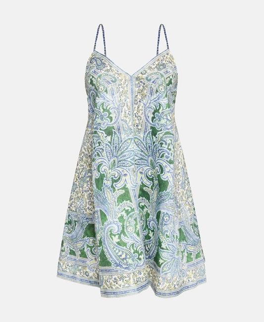 Zimmermann Linen dress Green