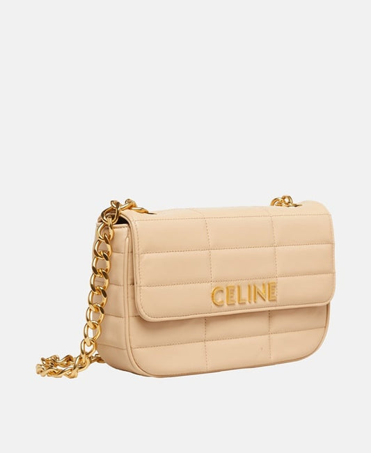 Celine Leather shoulder bag