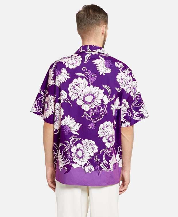 Valentino Garavani Short-sleeved shirt Purple