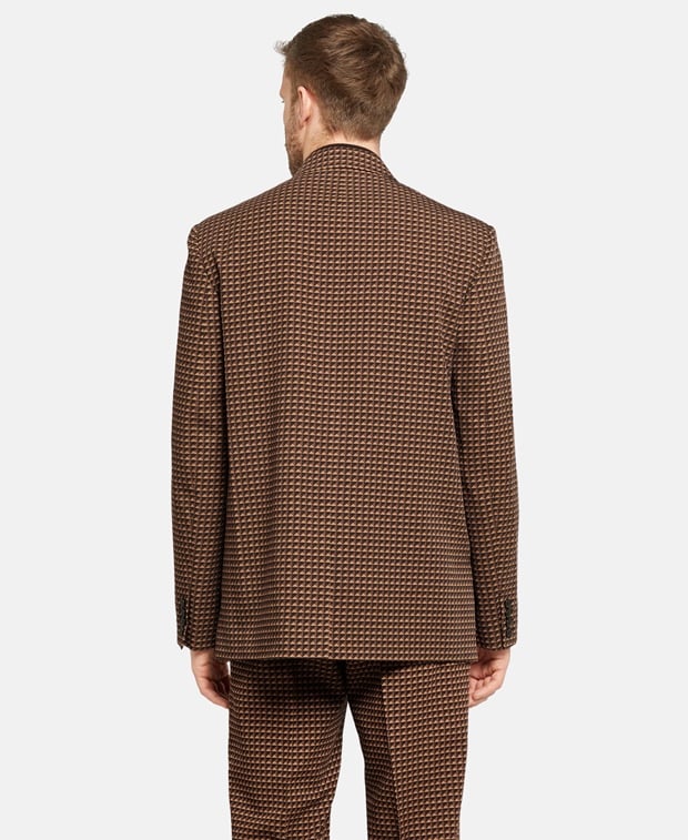 Valentino Garavani Wool suit jacket Camel