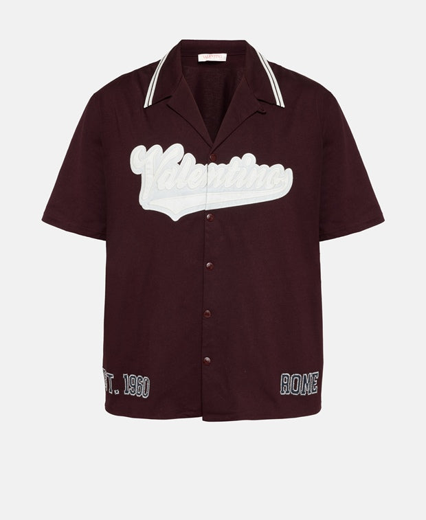 Valentino Garavani Short-sleeved shirt Bordeaux