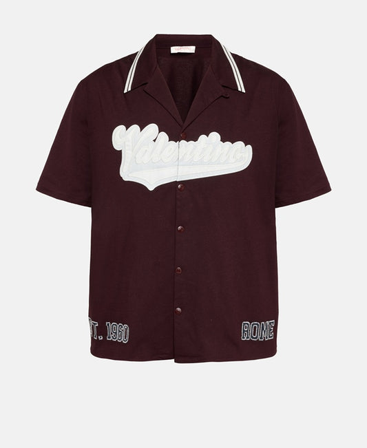 Valentino Garavani Short-sleeved shirt Bordeaux
