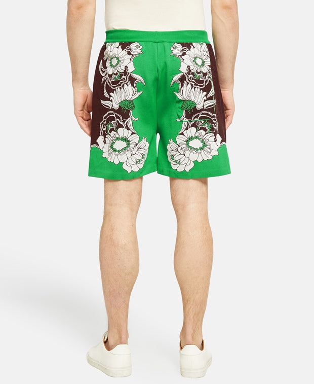 Valentino Garavani Knitted shorts Khaki