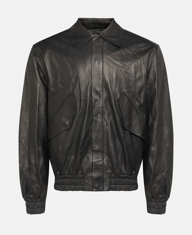 Valentino Garavani Leather blouson