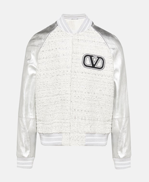 Valentino Garavani Knitted blouson jacket