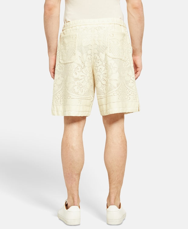 Valentino Garavani Lace shorts White