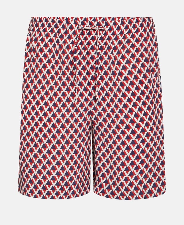 Valentino Garavani Silk shorts White
