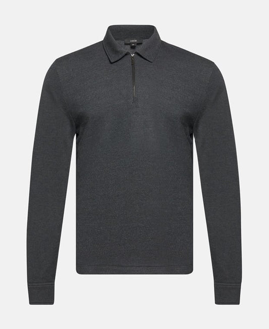 Long-sleeved polo shirt