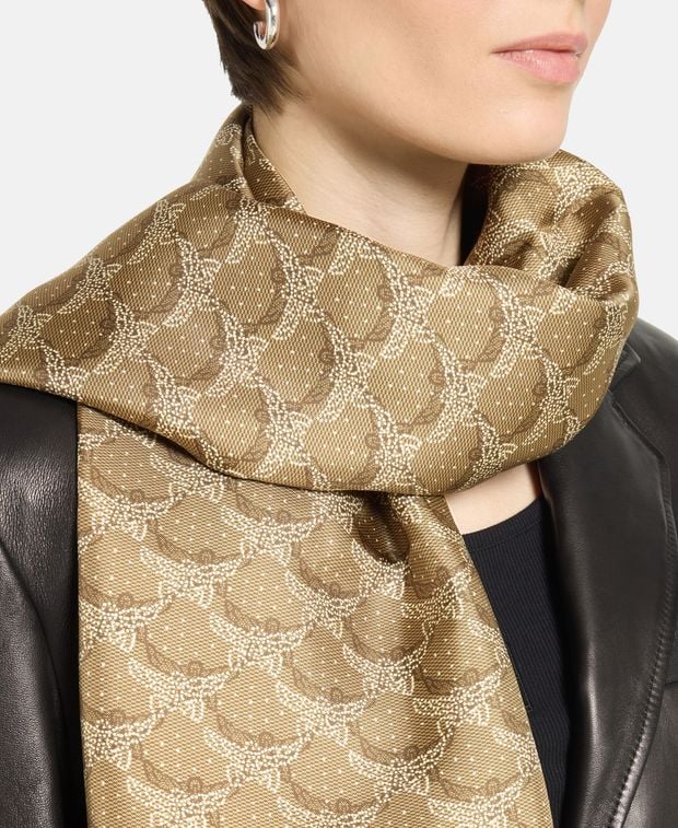 MCM Silk scarf