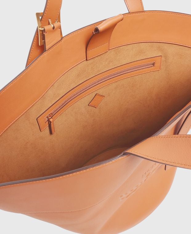 MCM Shopper Cognac