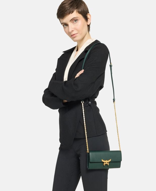 MCM Wallet with shoulder strap