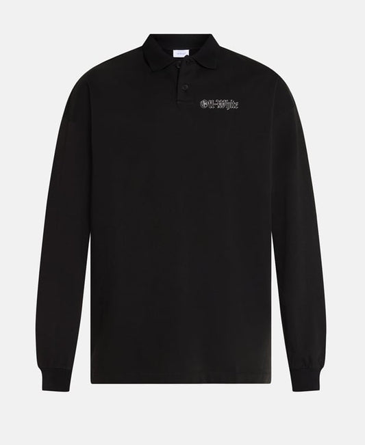 Long-sleeved polo shirt