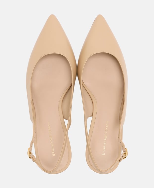 Stuart Weitzman Mara Slingback pumps Beige