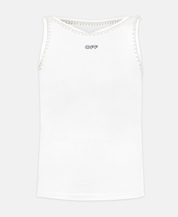Off-White Tank top White