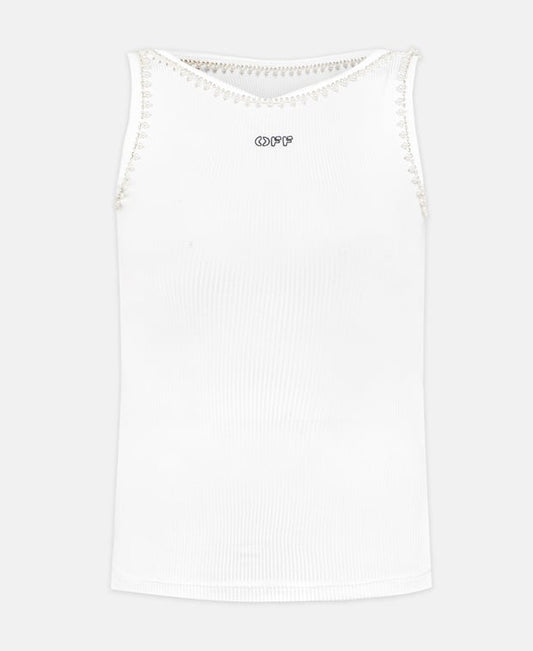Off-White Tank top White