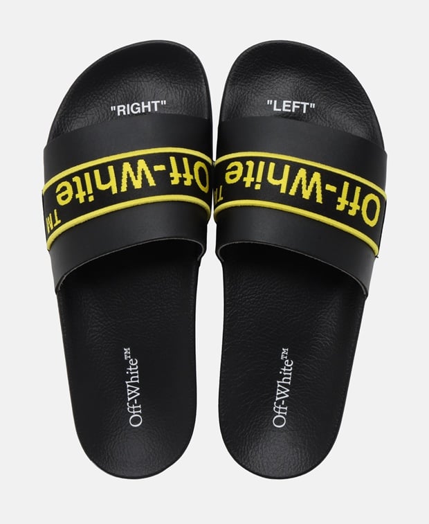 Off-White Slides Black