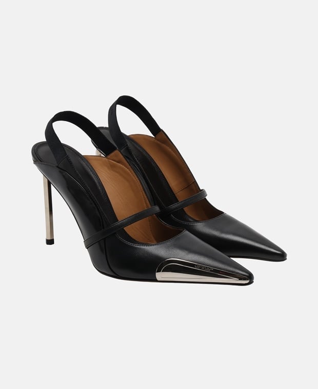 Off-White Allen Frame Slingback pumps Black