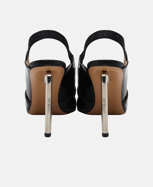 Off-White Allen Frame Slingback pumps Black