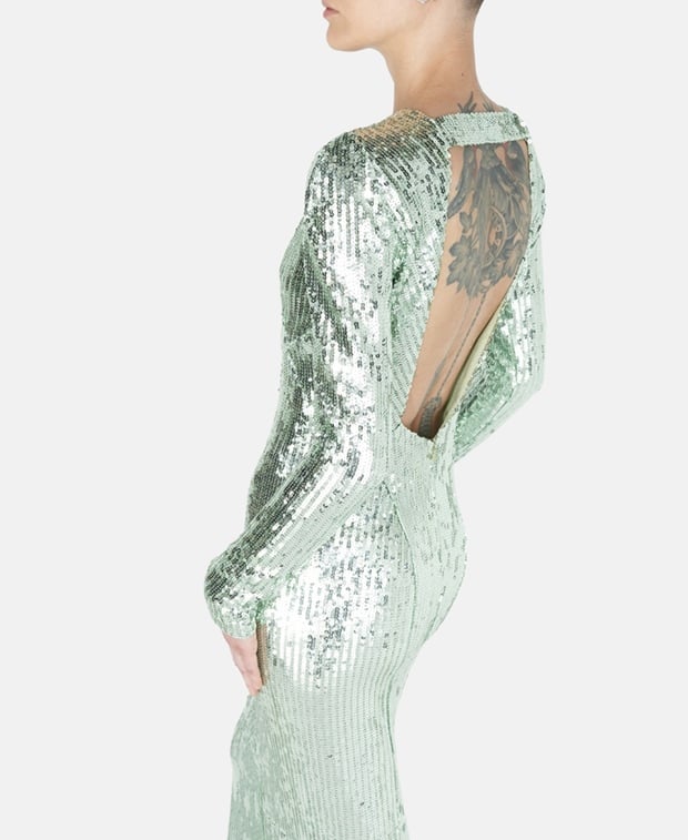 Galvan Sequinned dress Adela