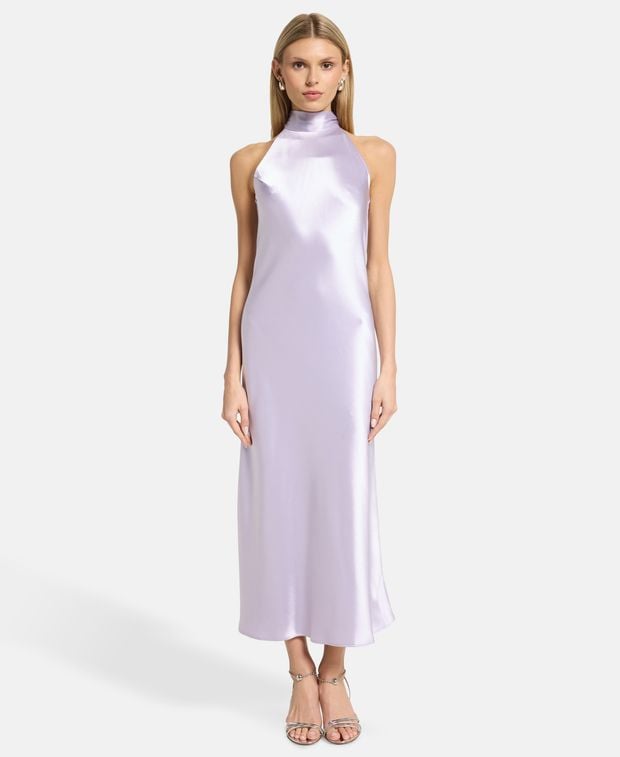 Galvan Halterneck dress Sienna