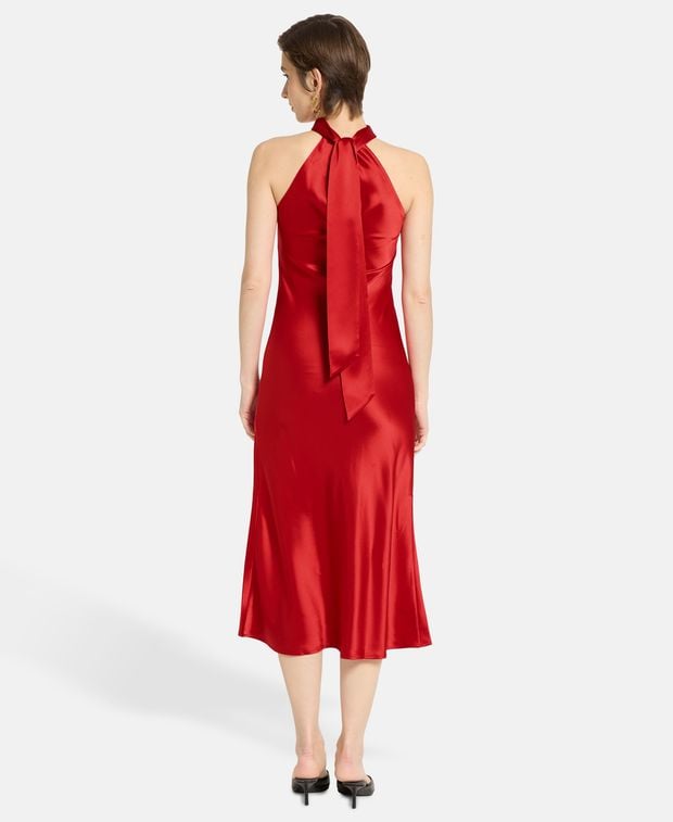 Galvan Satin dress Sienna