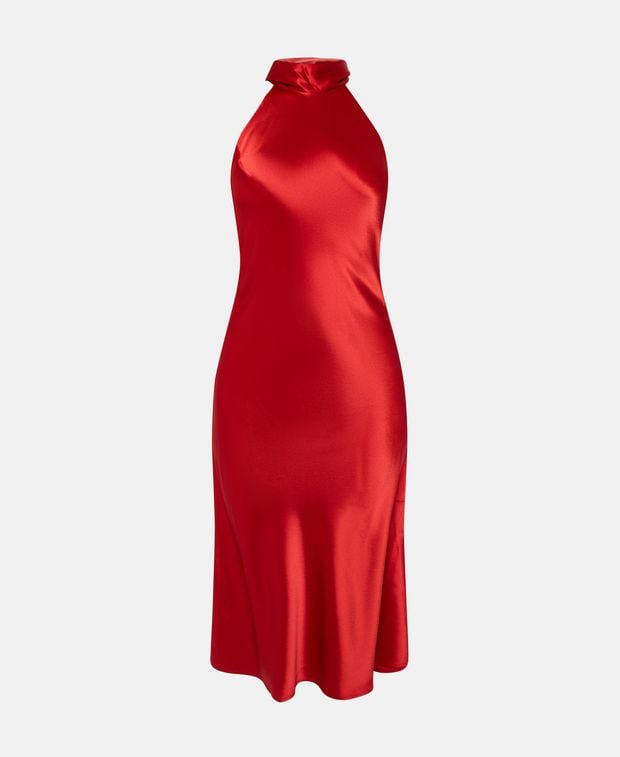 Galvan Satin dress Sienna