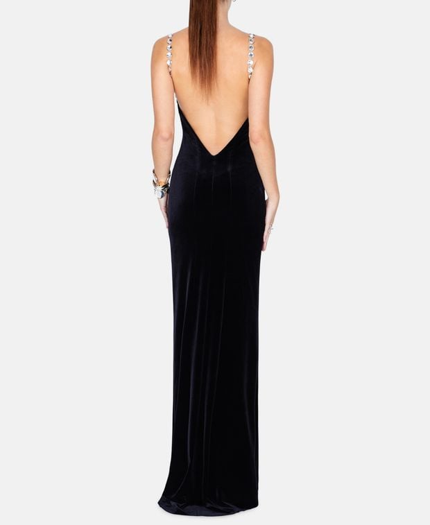 Galvan Velvet dress Avedon