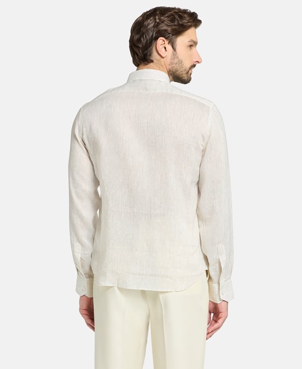 Gucci Long-sleeved shirt - regular fit Ecru
