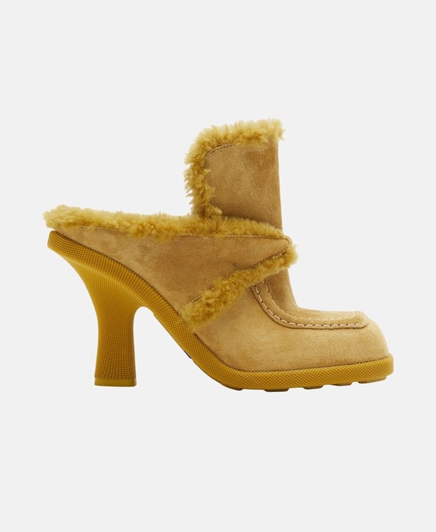 Burberry Mules Ochre