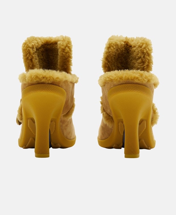 Burberry Mules Ochre