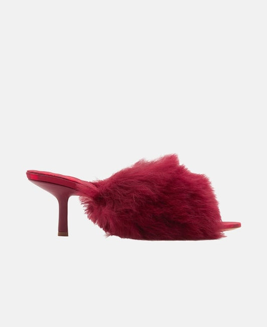 Burberry Mules Fuchsia