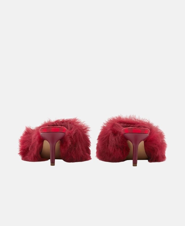 Burberry Mules Fuchsia