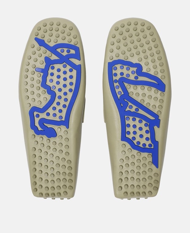 Burberry Moccasins Teal