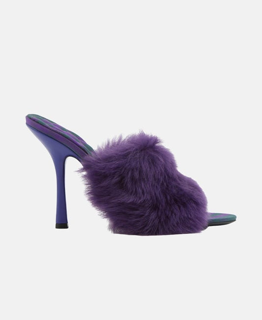 Burberry Mules Purple
