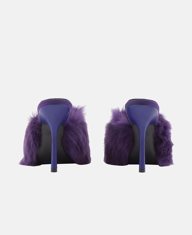 Burberry Mules Purple